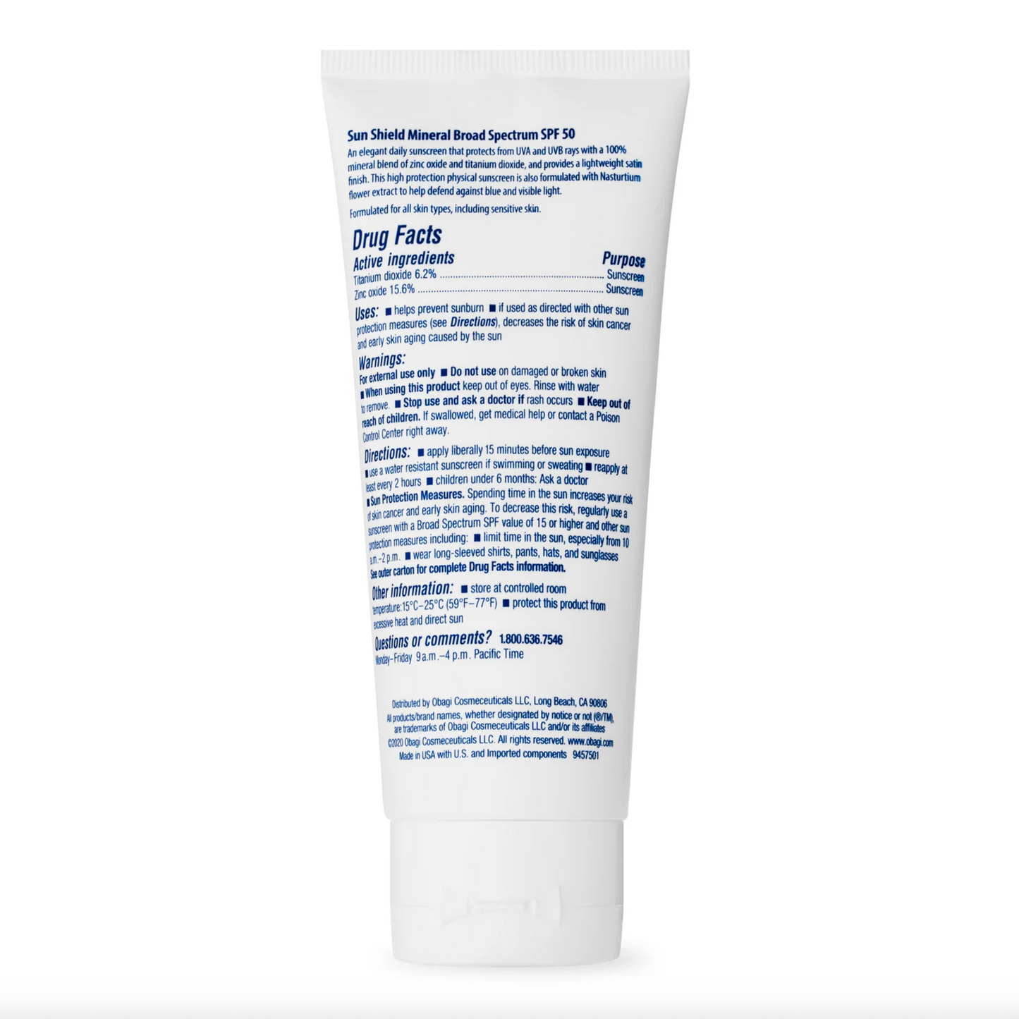 Sun Shield Mineral Broad Spectrum SPF 50 - Protector solar mineral hipoalergénico